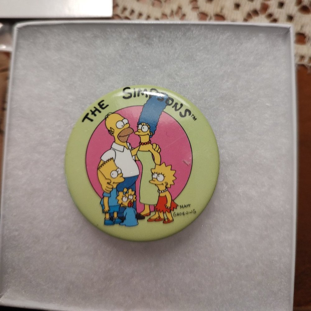 Simpsons pin 90s